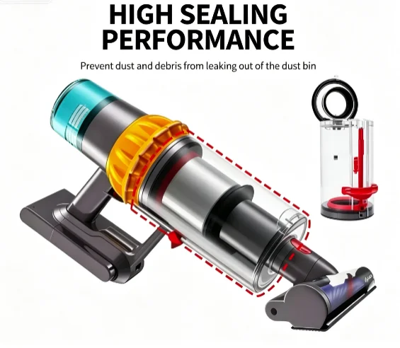 Upgraded Large Capacity Dust Bin Replacement Spare Part 969509-01 For V10 Cordless Vacuum Cleaner Dust Canister