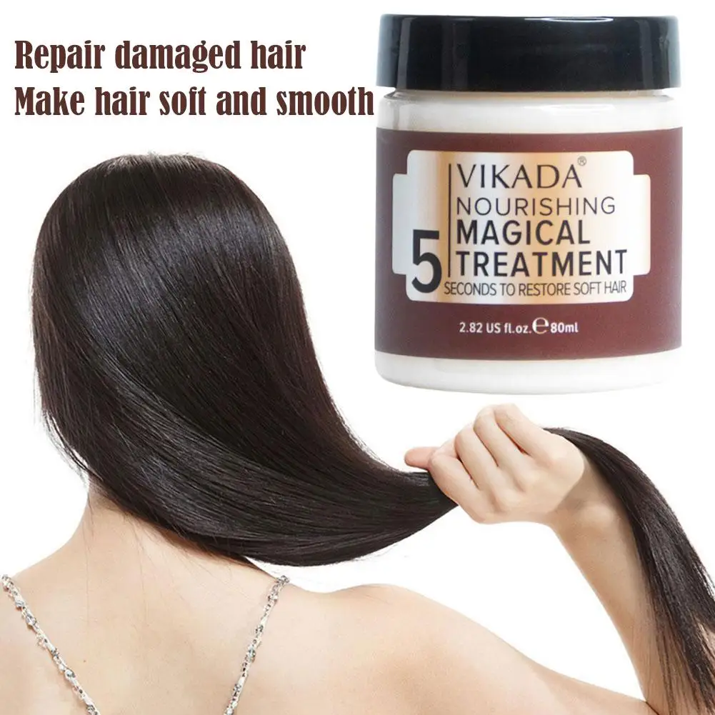 Hair Treatment Magical Hair Mask Advanced Molecular 5 Damage Scalp Hair Treatment Seconds Hair Tonic Root Keratin Repairs H F8A8