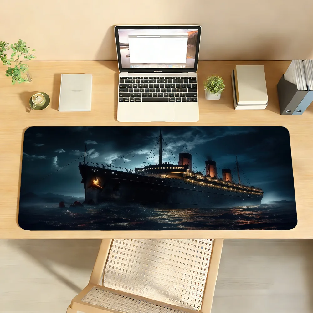 Classic Film Titanic Mouse Pad Non-slip Locking Edge DeskMat PC Laptop Accessories Rubber Office Keyboard Large Game XXL Carpet