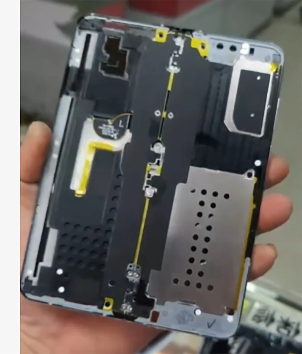Middle Frame Housing With Hinge Rotating shaft Flex Cable Assembly Small Scratches for Samsung Fold 1 F900U F900F F900N F900