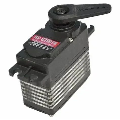 Hitec HS-8380TH High Voltage/Responsive/Ultra Torque Titanium Gear Servo 20-120 aircraft EP 600-700 GP 30-.90 heli 1/10-1/4 car
