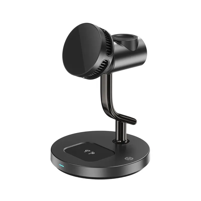 Super Deal -Active Cooling Magnetic Stand 3 In 1 Qi2.2 25W Fast Wireless For 16 15 Watch