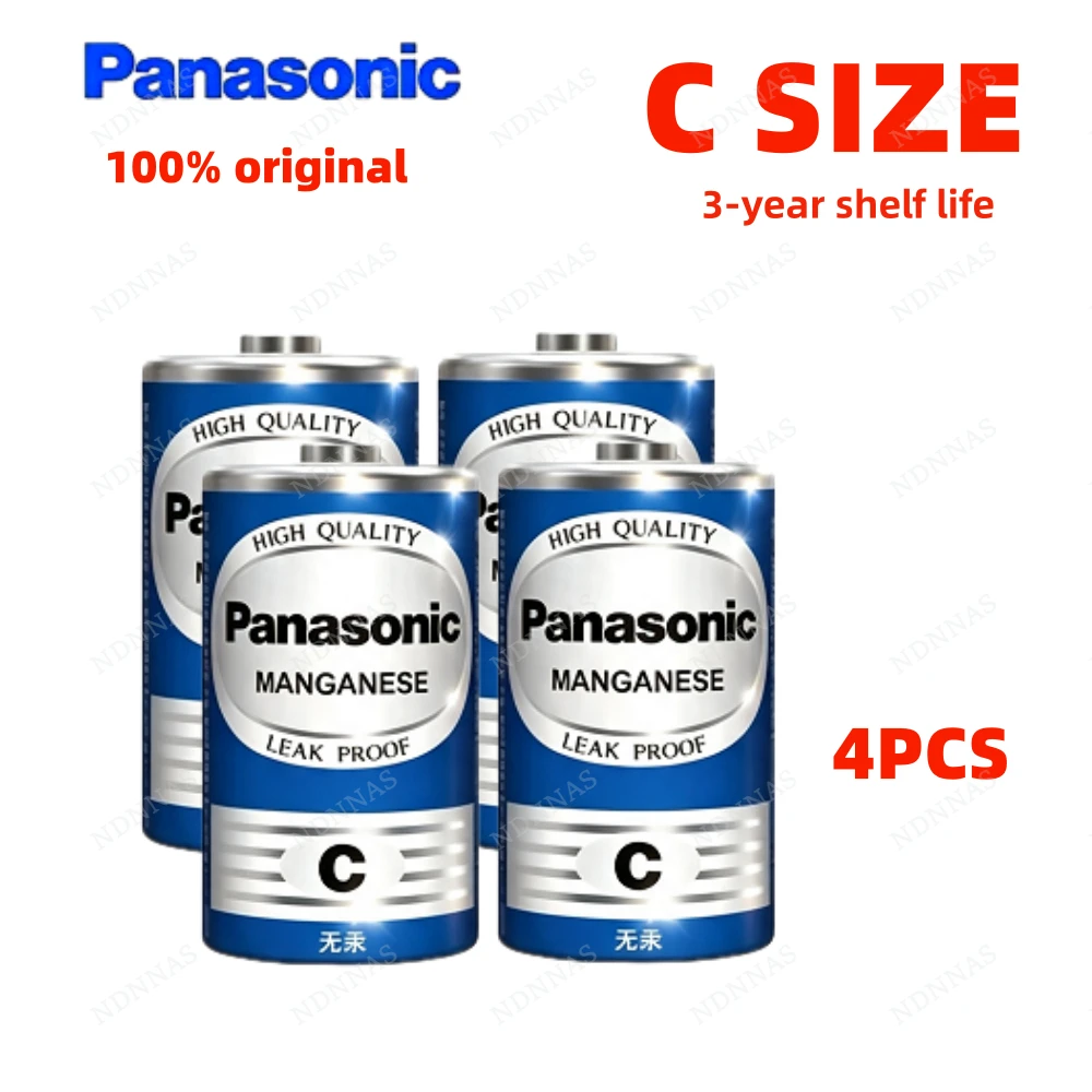 Panasonic 9V 6F22 AAA AA C D R03 R6 R14 R20 Droge Batterijen Voor Rookmelder Multimeter Metaaldetector Deurbel Walkie Talkie