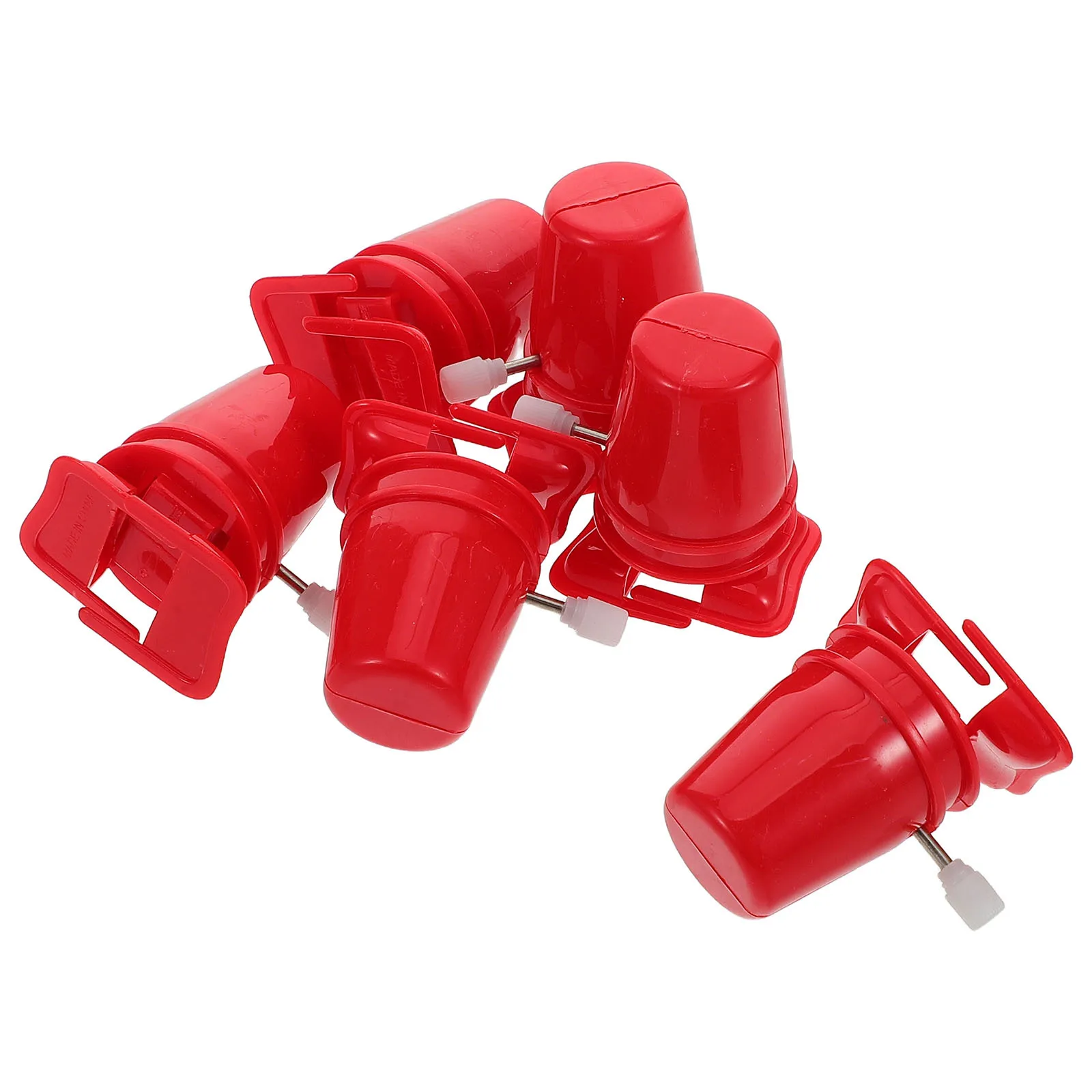 6-delige loopmechanismeset DIY opwindrobot ambacht voor kinderen kunst en ambachten stuurpen educatieve activiteit met parel sneeuwvlok klei