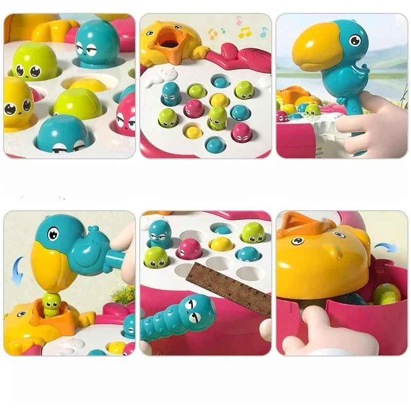 Jouets d'éducation précoce, jeux de voyage pour enfants, apprentissage Montessori, bouton sensoriel, Mini jeux éducatifs portables