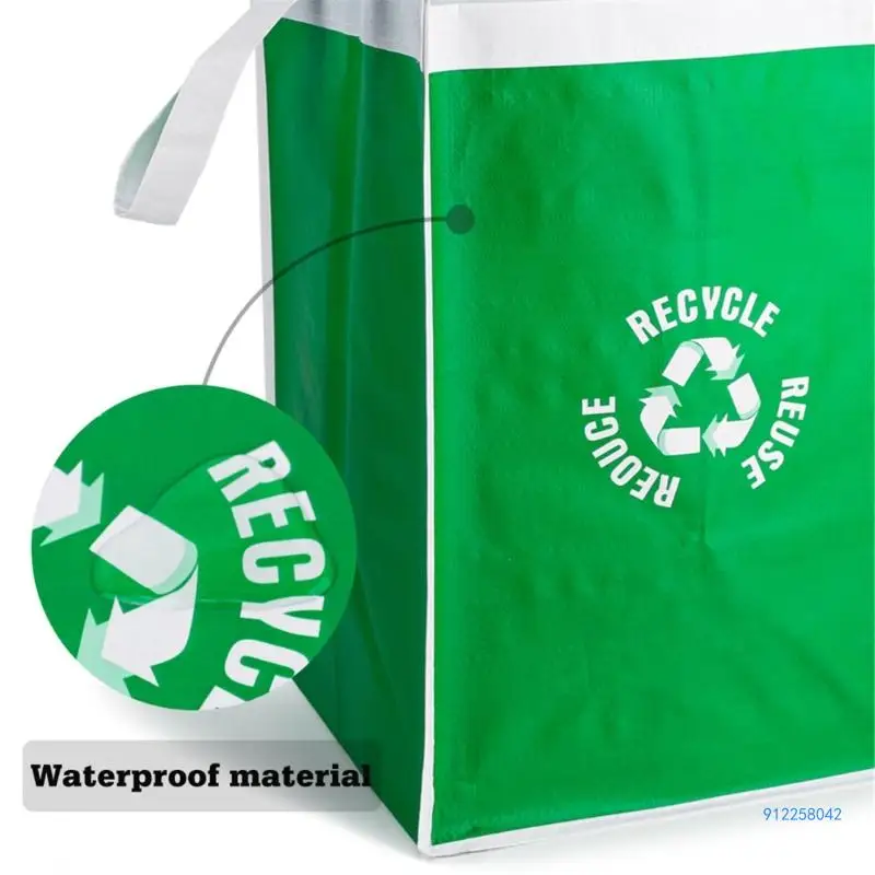 Space saving Recycle Waste Bag Trash Sorting Bins Perfect for Home Durable Trash Management for Any Room Drop shipping