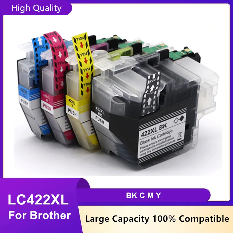 cartucho de tinta compativel para impressora brother lc422xl lc422 422xl mfc j5340dw mfc j5345dw mfc j5740dw mfc j6540dw j6940dw 01