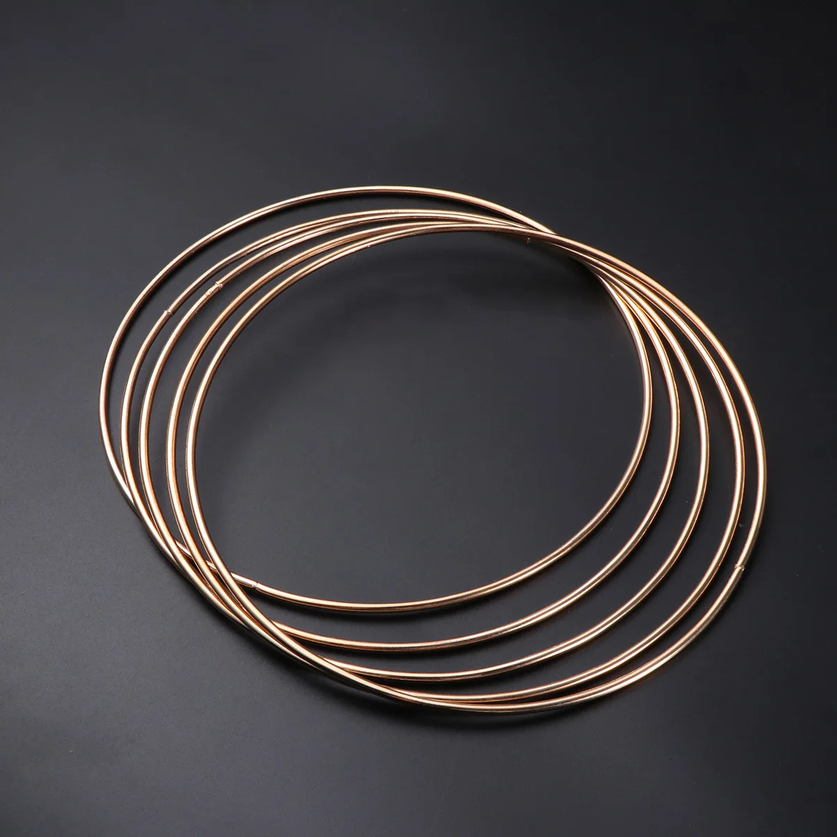 

10pcs Dreamcatcher Iron Rings 35Mm Metal Hoops Diy Accessories Craft Projects Sturdy Smooth Surface Macrame Plant