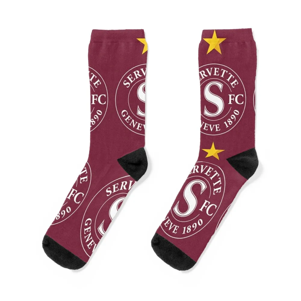 Servette Geneve 1890 Socks FASHION tennis floral Woman Socks Men's