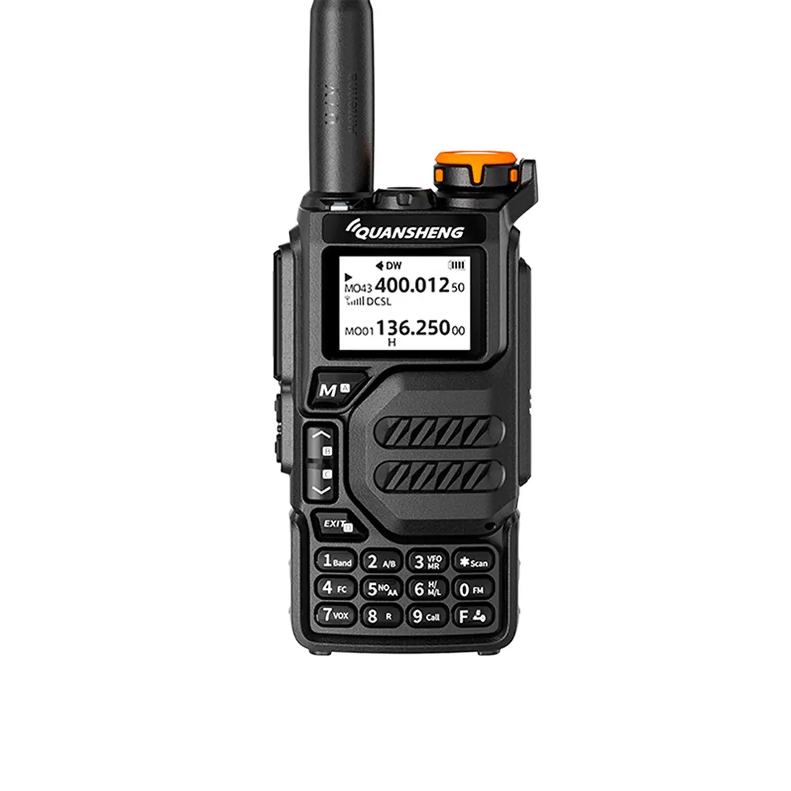 

Uvk5 Radio Outdoor Walkie Talkies Interactive 200 Memory Channels Black Microphone Speaker Professional Portable Dual Band Radio