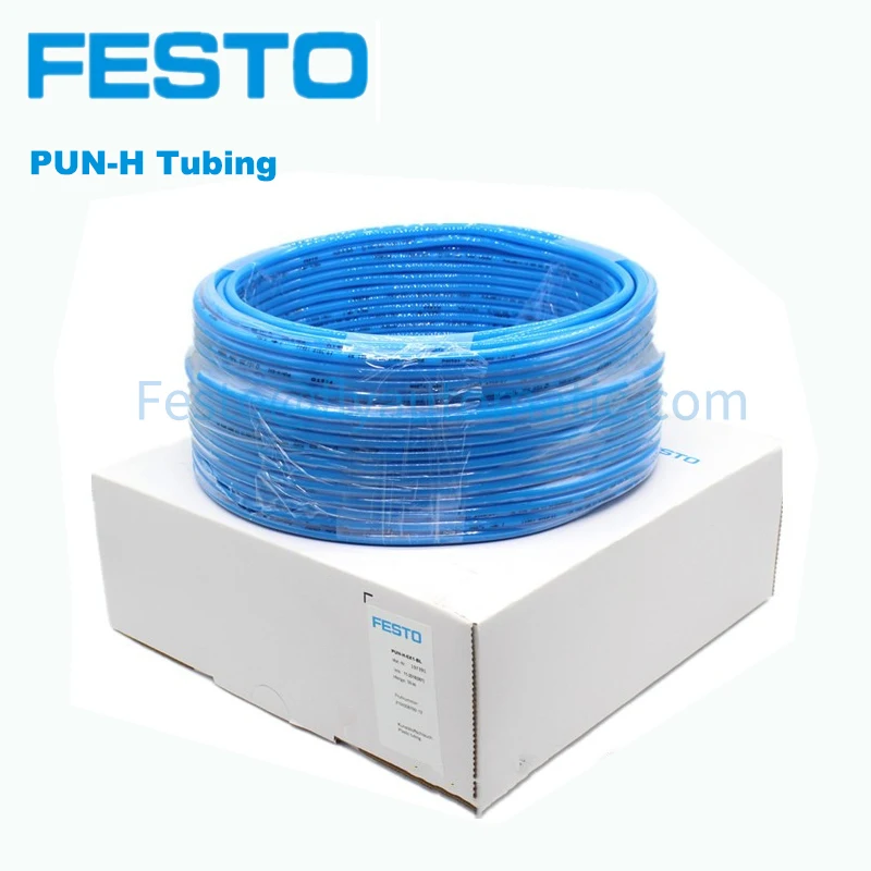 

Festo PU Tube PUN-H-8X1.25-10X1.5-6X1-4X0.75-12X2-3X0.5-BL HoseTubing