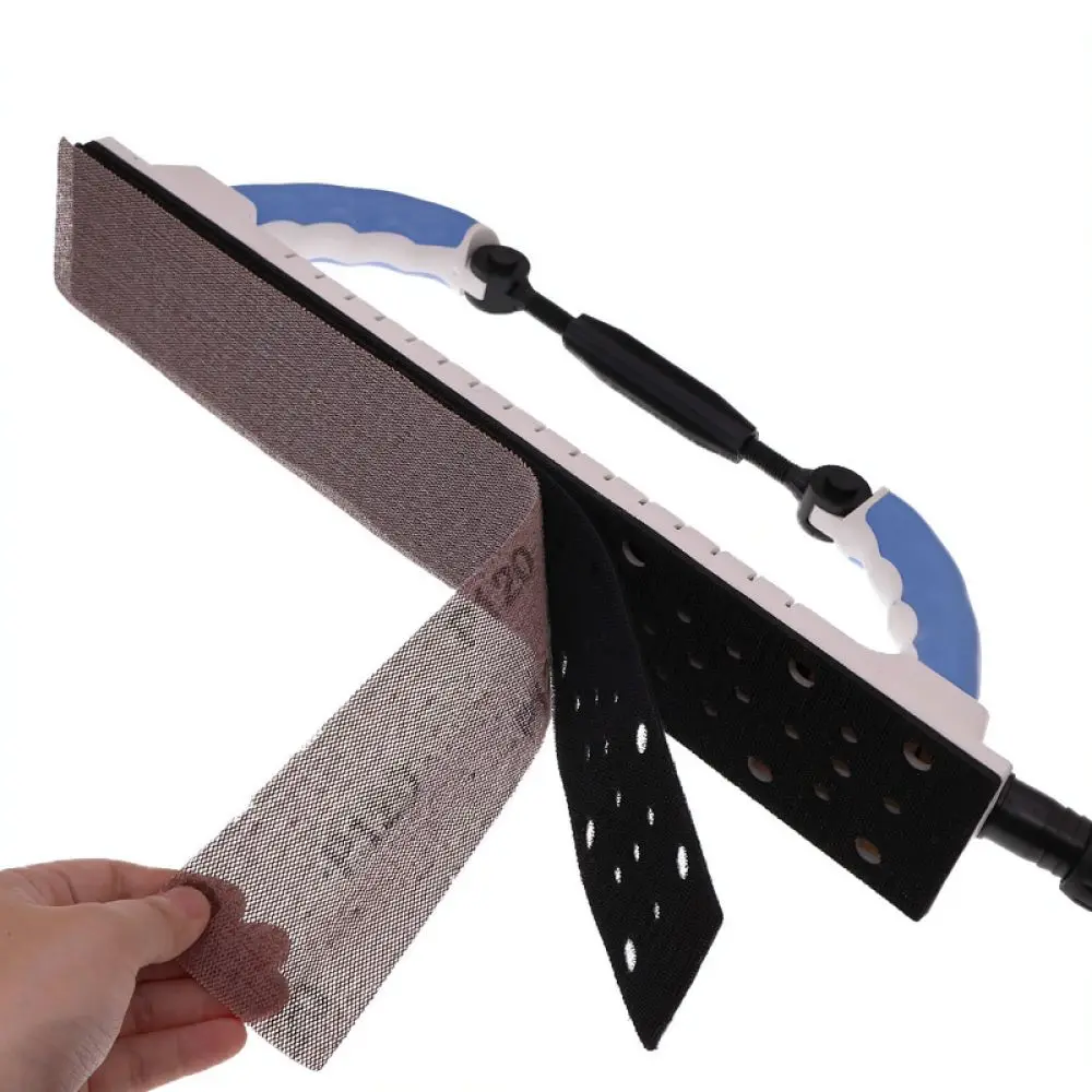 For For Dongyan 70x400mm Sanding Base Buffer Pad Dust Extraction Hand Sander Protection Mat Wall Finishing Tool Accessory