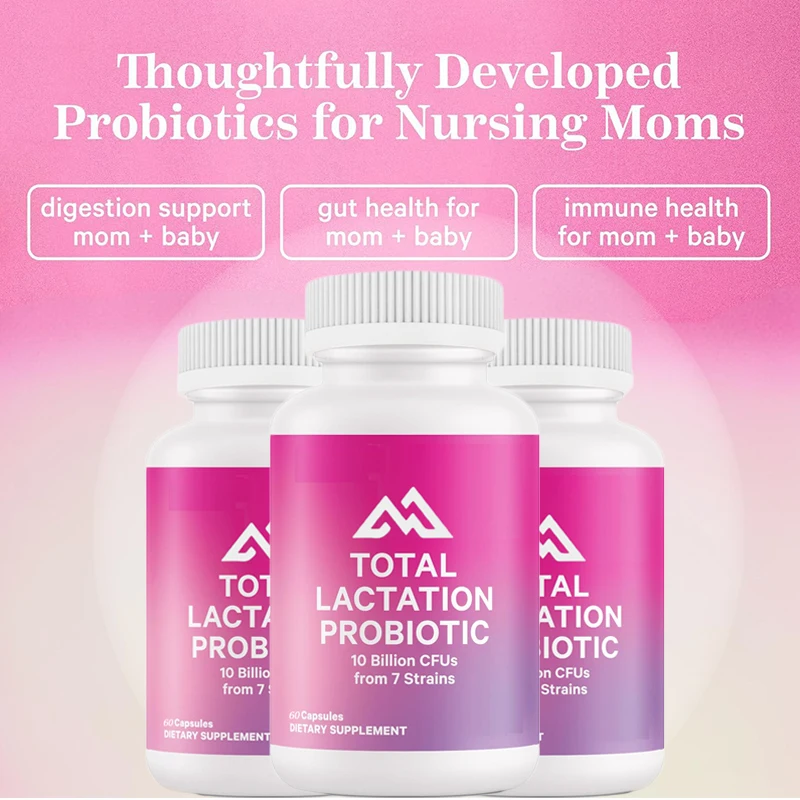 

Breastfeeding probiotics 10 billion colony units of multi strain postpartum probiotics support breast milk and intestinal health