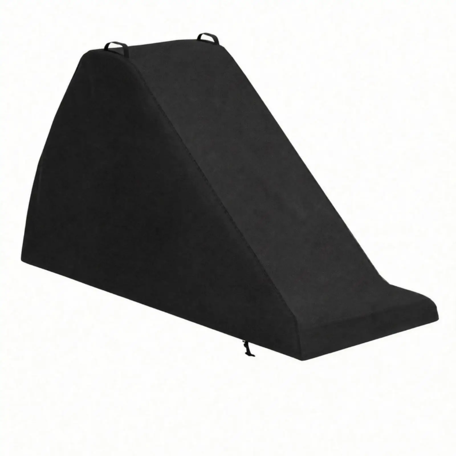 Childrens Garden Slide Protector Cover Black Oxford Fabric for Standard Slides Dust Leaf Bird Dropping Shield with Carry Handles