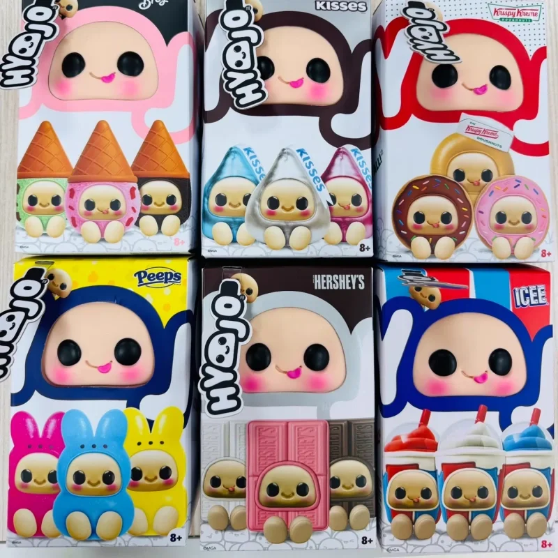Original Hyojo Squishy Squeeze Serie Blindboxen Niedliche Vinyl-Frucht-Sweetheart-Anime-Figuren Mystery Überraschungsboxen Spielzeug Kawaii Geschenk