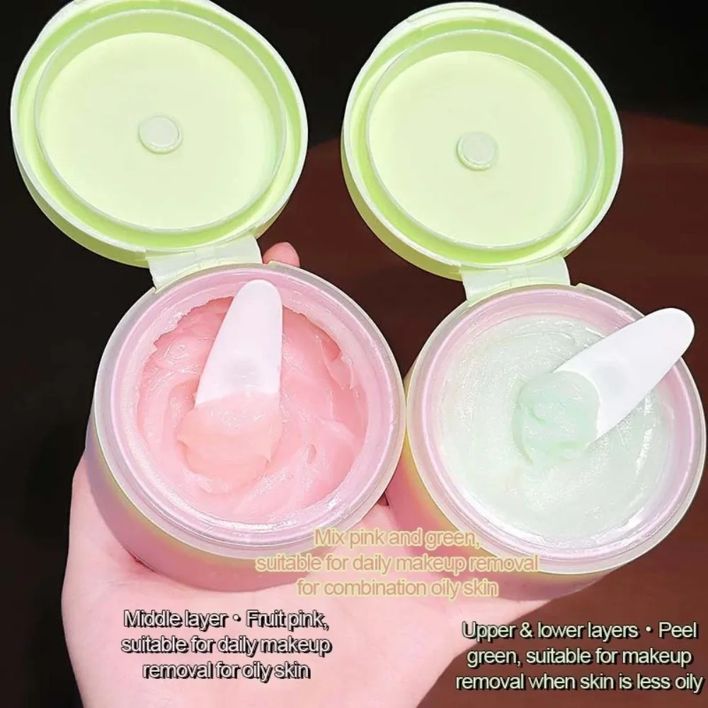 Bálsamo Limpiador de Guayaba con Fórmula a Base de Aceite, Limpieza Profunda, No Irrita los Ojos, Desmaquillante Facial, Textura de Puré de Patata
