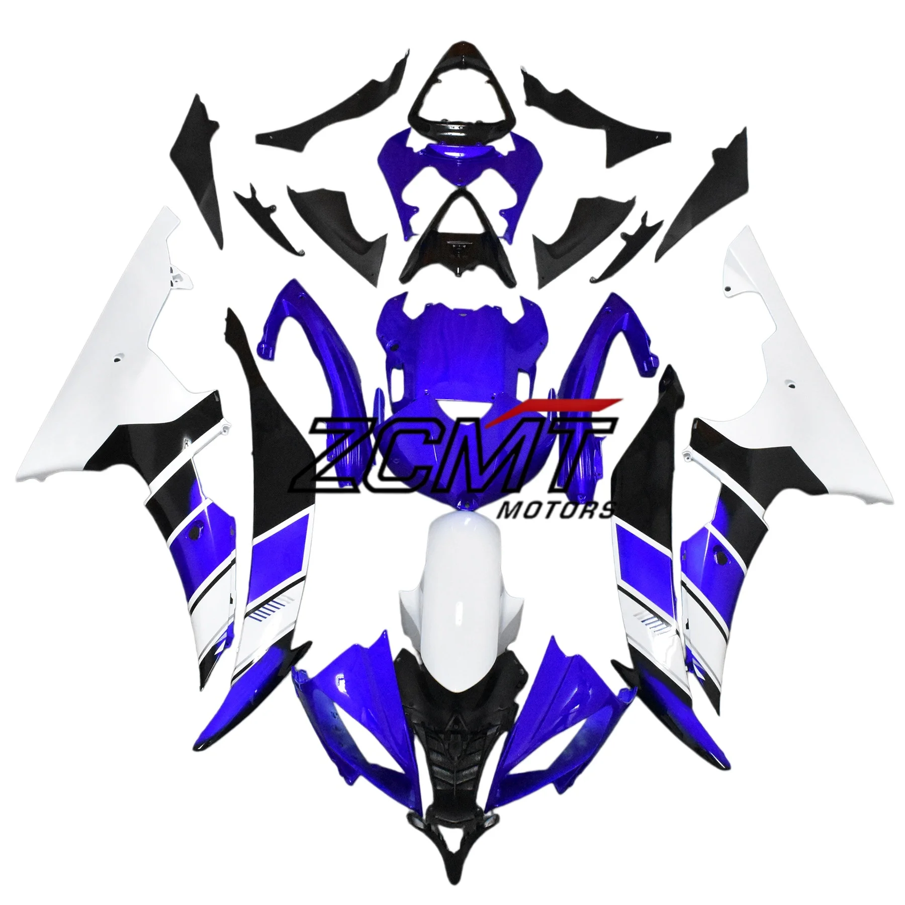 Carbon Painted Look Motorcycle Body Fairings Kit For Yamaha YZF R6 2008 2009 2010 2011 2012 2013 2014 2015 2016