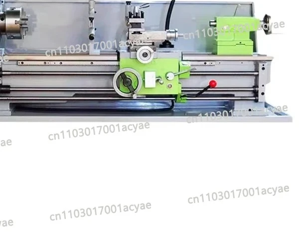 Small Home Lathe – Desktop CQ6230 Mini Metal Lathe, High Precision Instrument Lathe for Teaching & Hobby