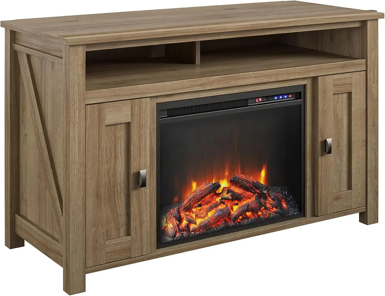 Farmington Electric Fireplace Console for TVs up to 50