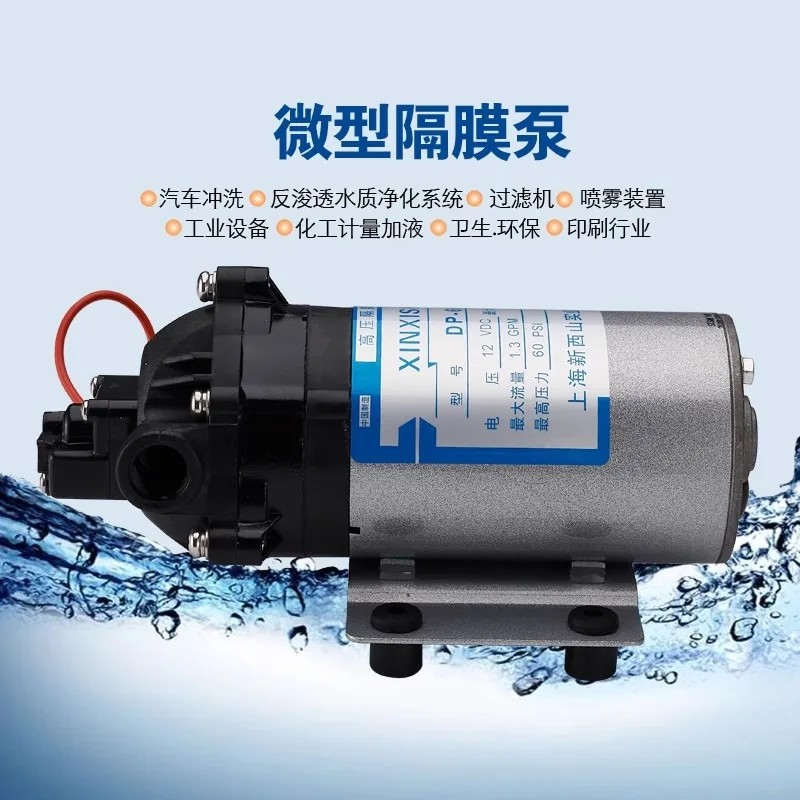 DP-60 diaphragm pu mp diaphragm booster water pu mp cleaning machine booster pu mp high-pressure diaphragm pump