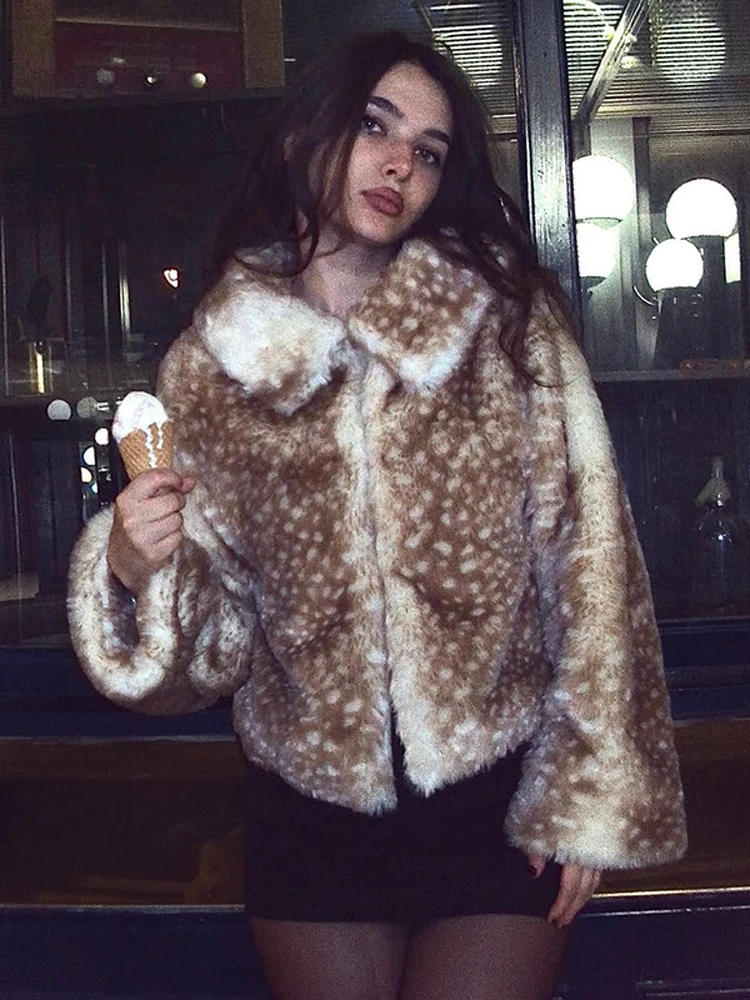 Casual legergroen leren jas dames vintage losse plooi korte jas elastische taille ritsvak lange mouw dagelijks gebruik