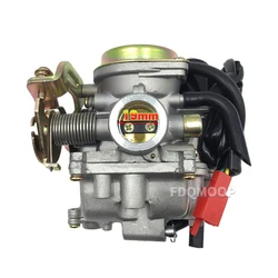 19mm Bore Carburetor 139QMB 139QMA  GY6 50cc 60cc 80cc Carb  4 stroke Scooter Moped ATV