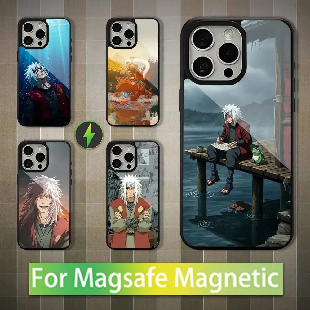 

Anime J-Jiraiya Immortal Phone Case For iPhone 16,15,14,13,12,11,Pro,Max,Plus,Mini,Magsafe,Magnetic Wireless Charging Case