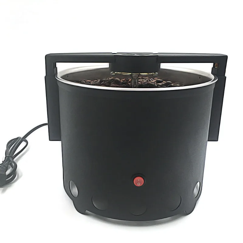 Home 110V Rotary Coffee Bean Roaster with Coffee Roasting Cooling Coffee Bean Cooling Plate 500g