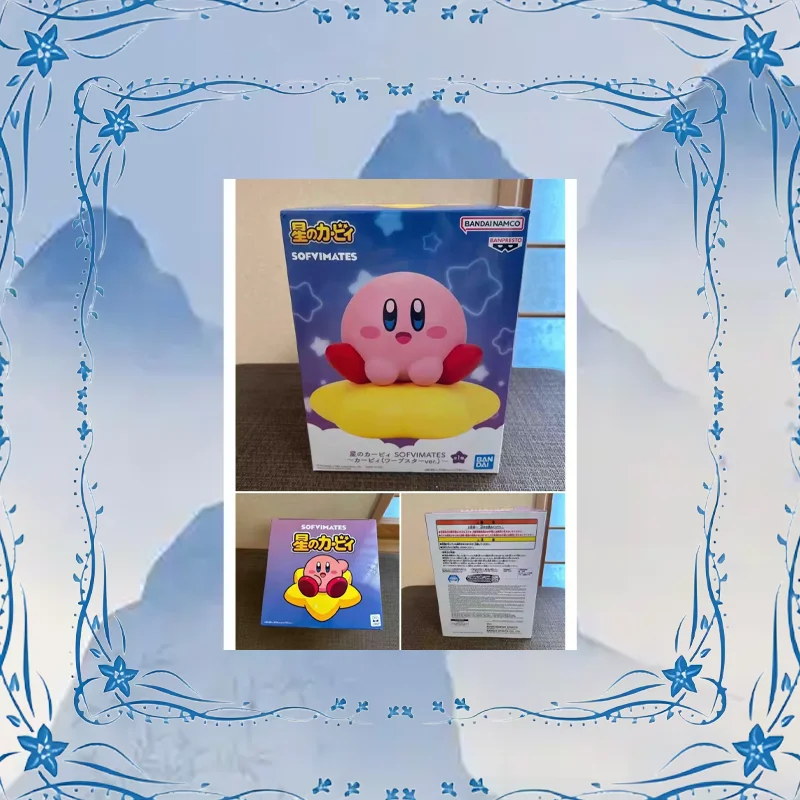 

Подлинный оригинальный BANDAI BANPRESTO Kirby: Right Back At Ya! SOFVIMATES Kirby ПВХ аниме фигурка модель коллекционная фигурка игрушки подарок