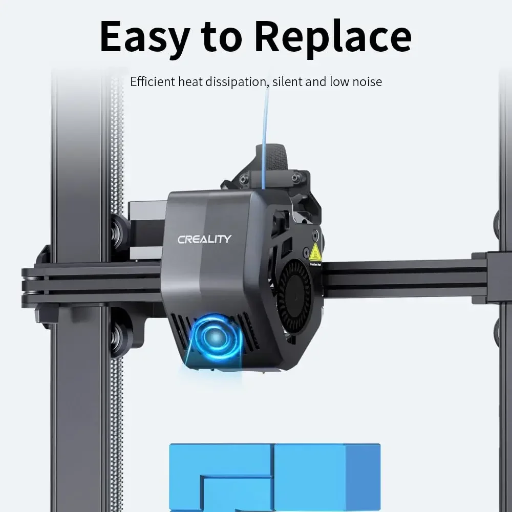 Creality ventilador de impressora 3d para creality Ender-3 v3 se/Ender-3 v3 ke 2510 ventilador axial 24v reduzir ruído para creality CR-10 se