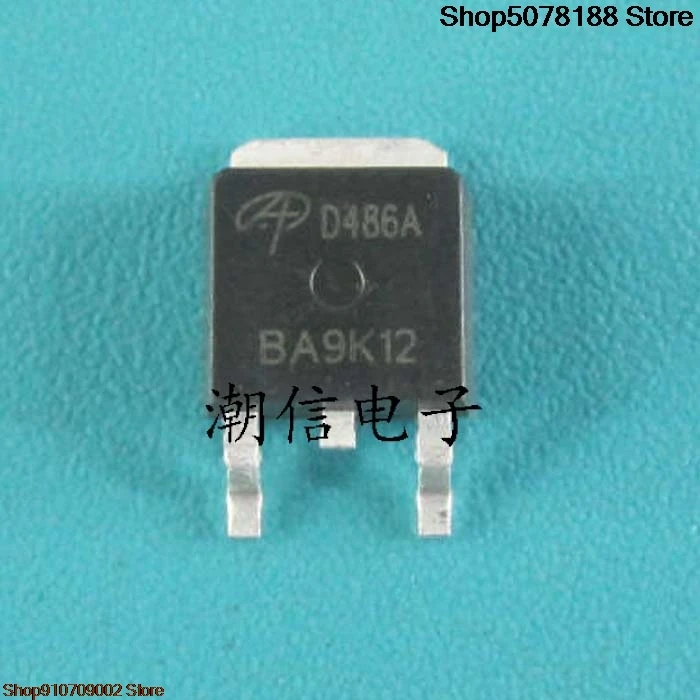 10pieces D486A AOD486A MOS 50A 40V