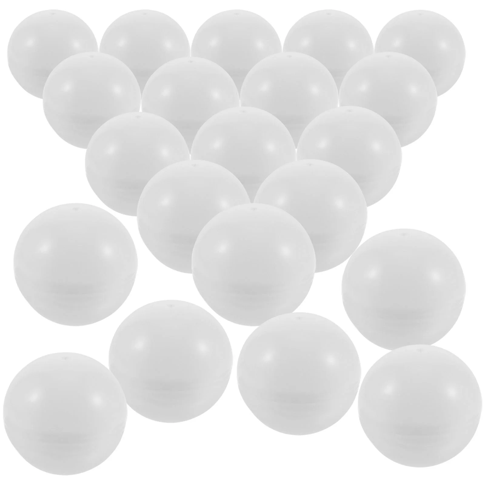 25 Pcs Bingo Balls of Pong Size Lottery Toys Prize Plastic Seamless Child Machine