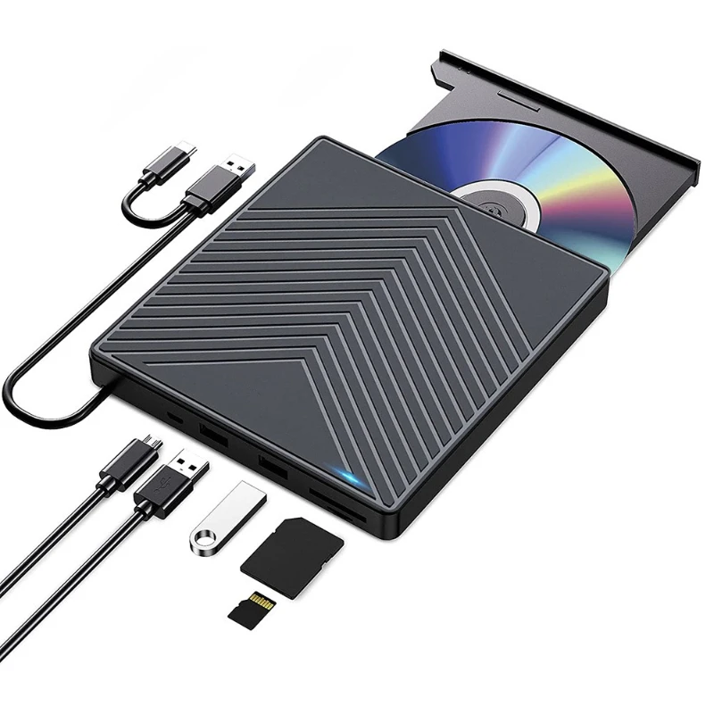 Multifunctional dvd burner usb mobile external optical drive laptop external optical disc burner