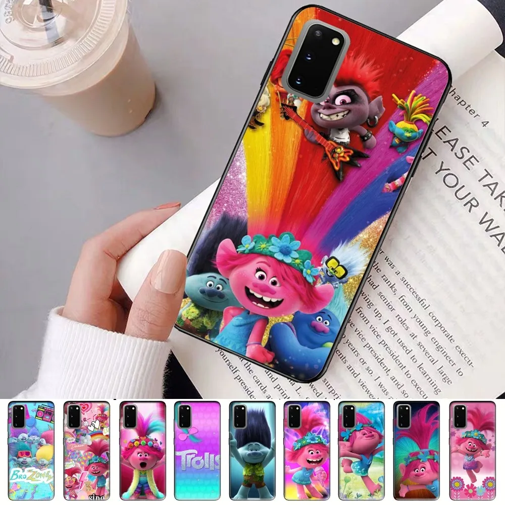 Cartoon T-Trolls Phone Case For Samsung S 9 10 20 21 22 23 30 23 24 plus lite Ultra FE S10lite Fundas