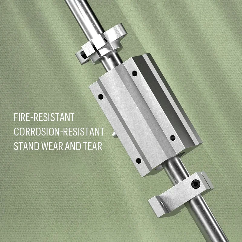Vertical Support Seat SK08-SK50 and Horizontal Support Seat SHF08-SHF40 Aluminum Optical Axis Bracket Polished Rod Holder