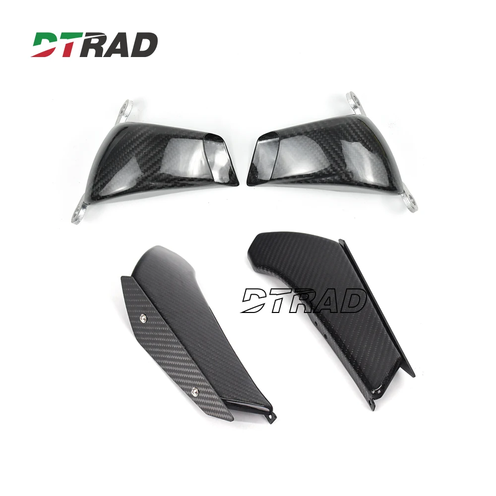 For BMW S1000RR S1000 RR 2009- 2018 S 100RR Carbon Fiber Winglets & Caliper Radiator Cover Fairing Kit Motorcycle Accessories
