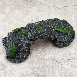 Resin Aquarium Decoration Turtle Balcony Climbing Platform Handicraft Stone Bridge Tank Landscape Aquarium
