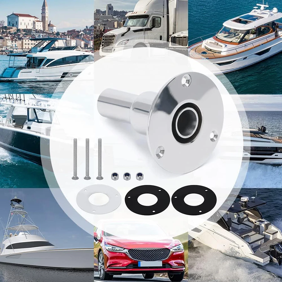 24mm/0.94' 316 스테인리스 스틸 선체 통과  - Diesel Heater Silencer Muffler 리뷰 및 가격