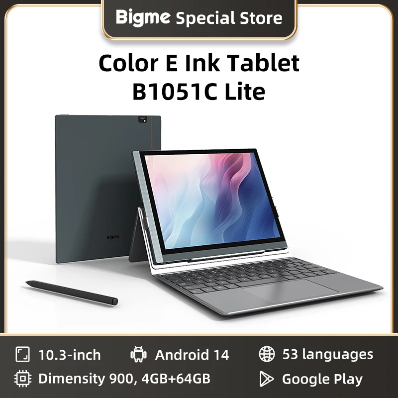 Bigme B1051C カラー電子書籍タブレット　10.3インチ Bigme B1051C--Ultra-thin Color E ink Tablet with Android 14OS