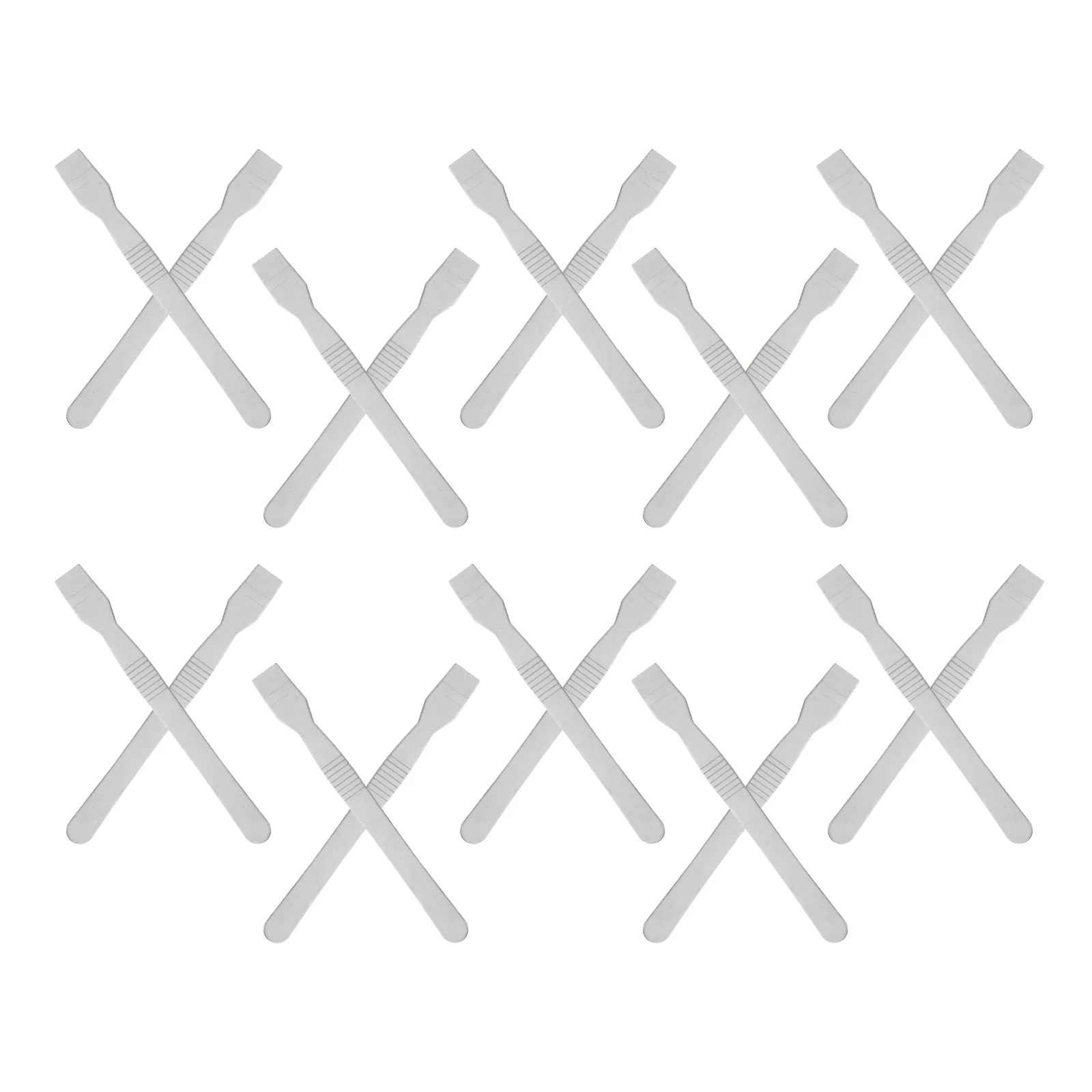 

20Pcs Precision Stainless Steel Solder Paste Scraper Tool Multifunctional Metal Spatula for Electronics Repair Scraping Mixing