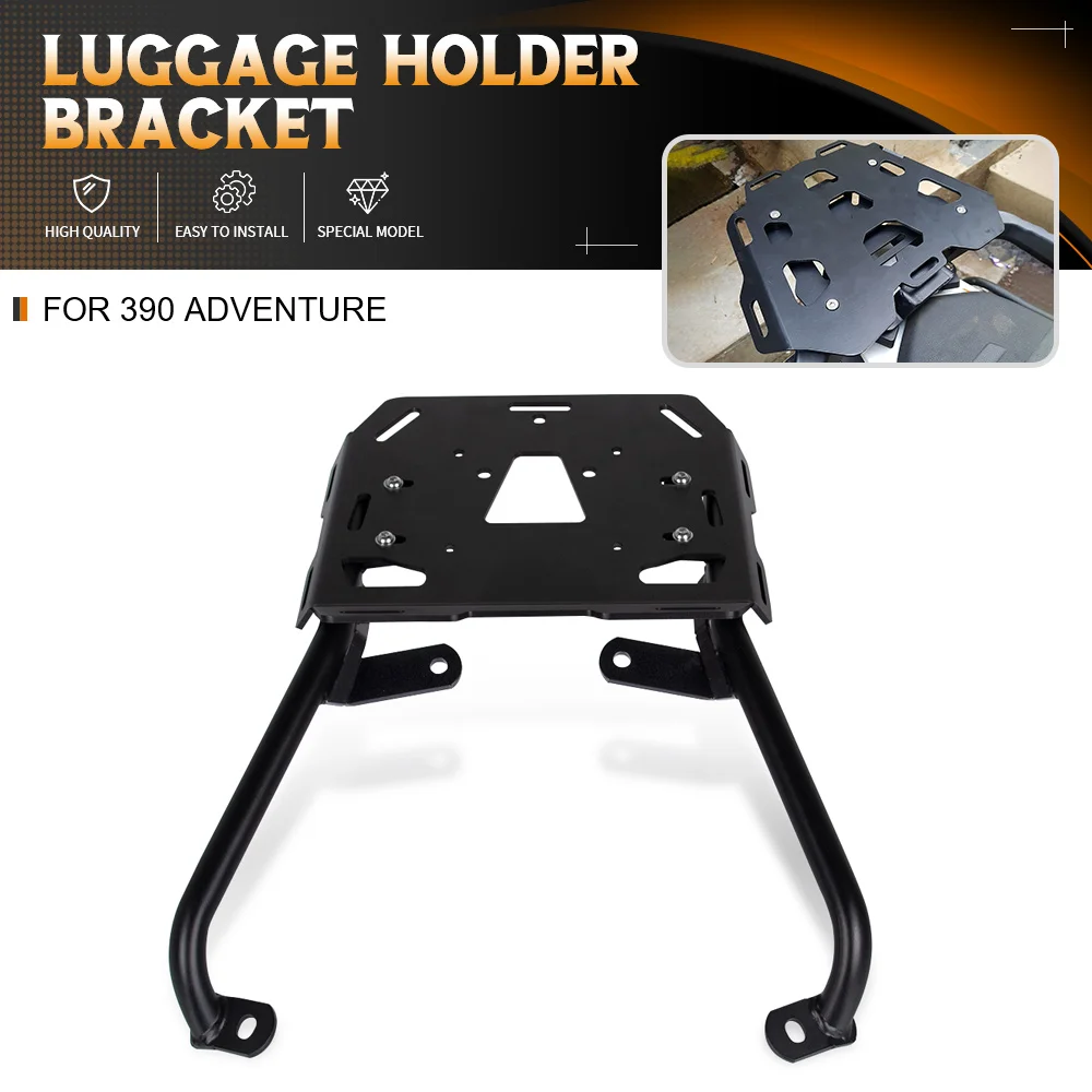 250 390 Adv Luggage Holder Bracket Motorbike Rear Seat  Carrier Rack Cargo Rack Support Kit FOR 390 250 ADVENTURE 2019 2020 2021