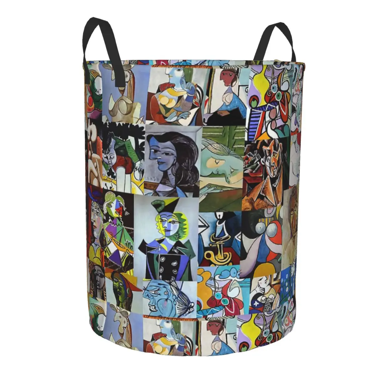 Pablo Picasso Collection Laundry Hamper Large Clothes Storage Basket Spanish Art Artist Cubism Surrealism Toys Bin for Nursery