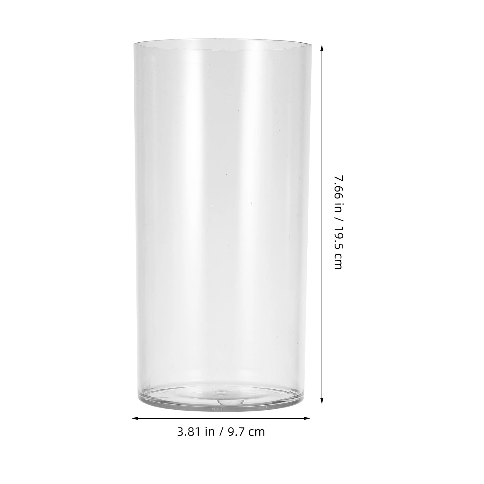

2Pcs Flower Vase Round Plastic Vase for Home Decor Flower Arrangement Centerpiece Planter Room Decor