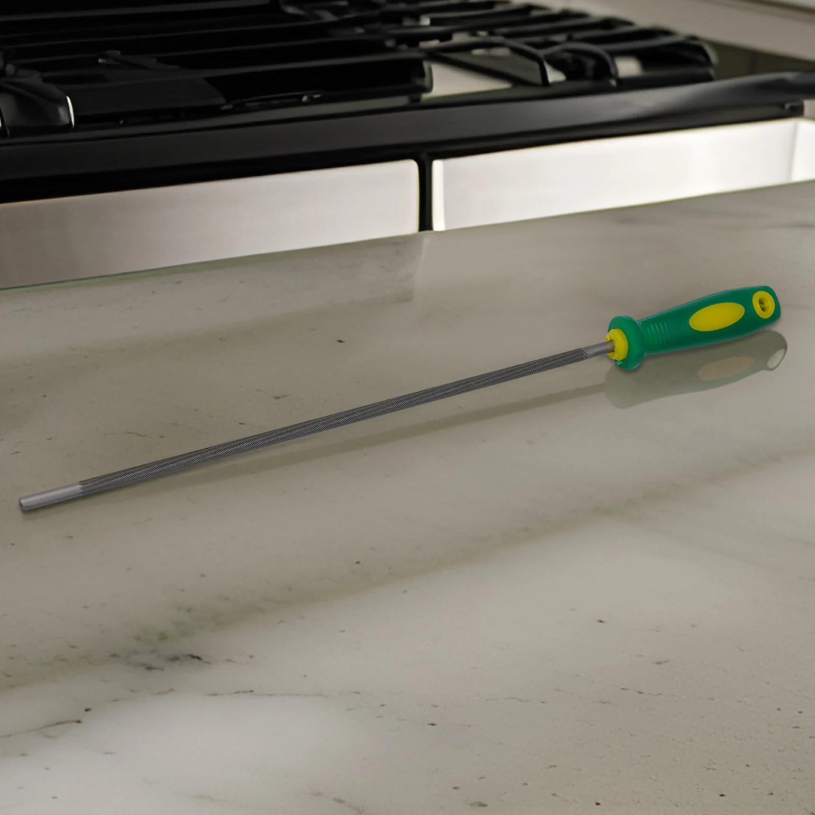 High Carbon Steel Chainsaw Sharpening File, Round Chain File, fácil de usar, 4.8mm de diâmetro