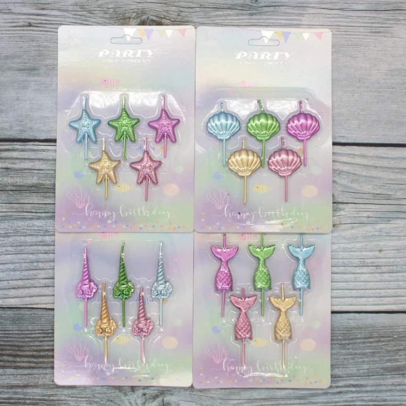 Dibujos Animados creativos océano Animal cumpleaños