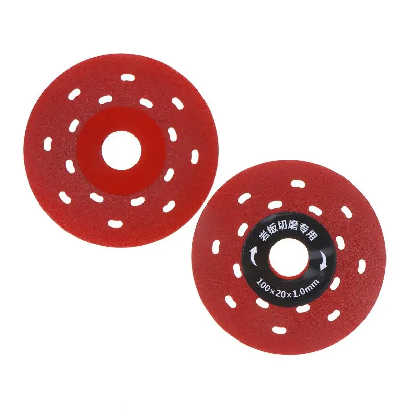 Hot 100mm Diamond Dry Cutting Disc Slabs Porcelain Ceramic Tile Marble Thin Cutting Blade Discs For Marble Machine Angle Grinder