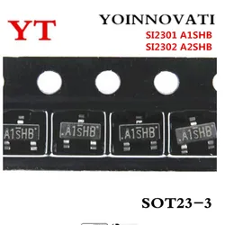 50pcs 1000PCS SI2301 SI2301DS A1SHB SI2302DS SI2301 A2SHB SOT23