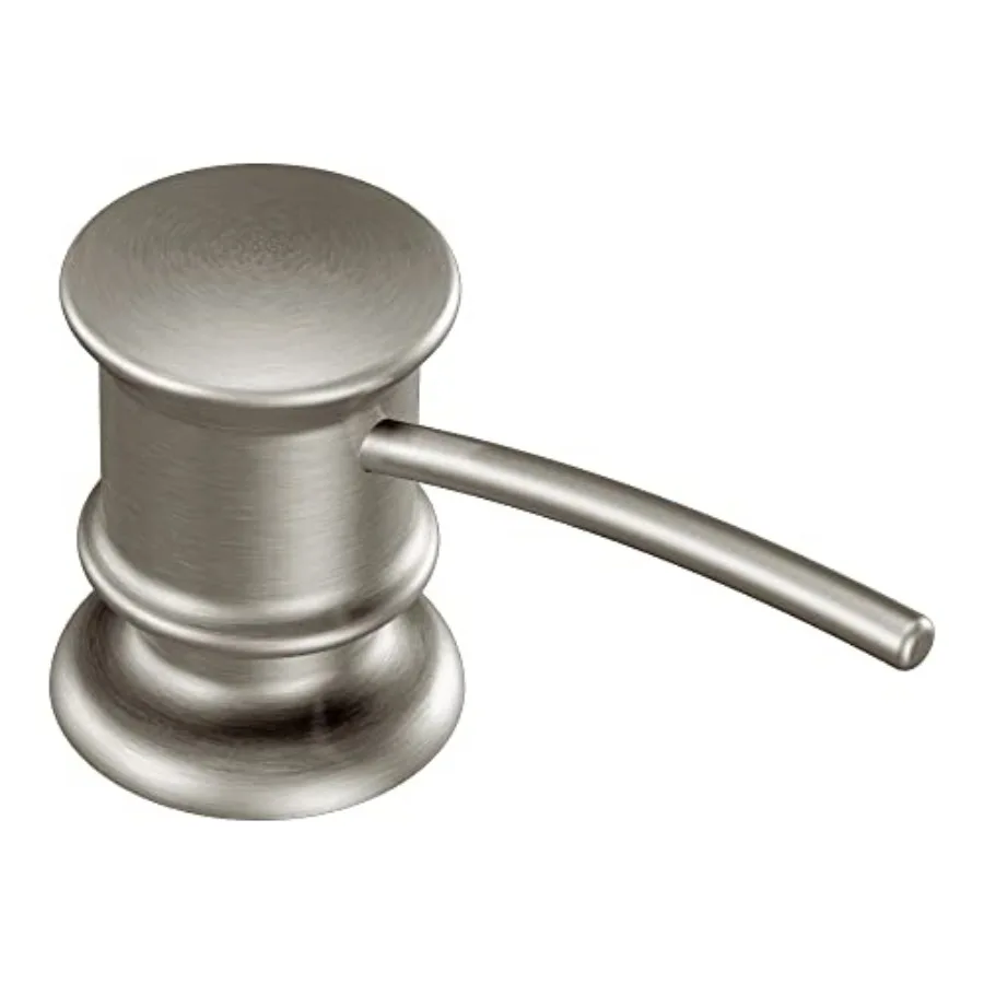 

Spot Resist Stainless Deck Mounted Kitchen Soap Dispenser with Above the Sink Refillable Bottle for Kitchen Sink, 3944SRS