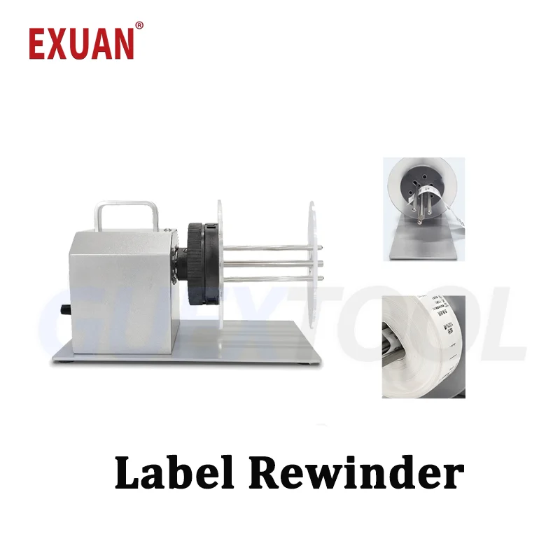 

Label Rewinder Stickers Bidirectional Rewinding Machine Automatic Synchronous Labeling Machine Barcode Rewind Equipment Tools