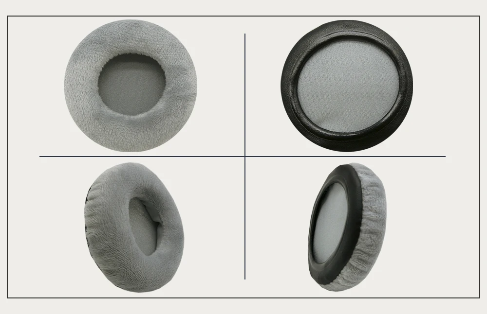 WHIYO 1 زوج من بطانة للأذن ل JVC HA-D550 سماعة ستيريو وسادات الأذن غطاء للأذنين وسادة استبدال الكؤوس